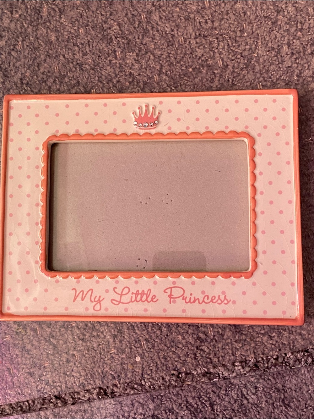 Pink Princess Photo Frame